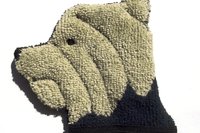 Smudge Dog Yorkie "Ollie" Microfiber Covert Cleaning Cloth
