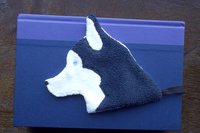 Smudge Dog Husky "Paul" Microfiber  Covert Cleaning Cloth