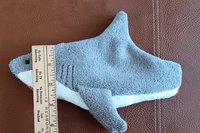 Microfiber Shark Shaped Glasses Case and Cleaner in One