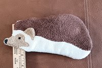 Microfiber Hedgehog Shaped Glasses Case and Cleaner in One