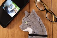 Smudge Cat "Lucky" Microfiber Covert Cleaning Cloth