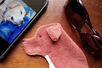 Smudge Dog Pit Bull "S'more" Microfiber Covert Cleaning Cloth