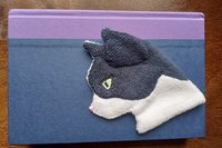Smudge Cat "Tux" Microfiber Covert Cleaning Cloth