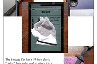 Smudge Cat "Miss Kitty" Microfiber Covert Cleaning Cloth