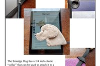 Smudge Dog Pit Bull "S'more" Microfiber Covert Cleaning Cloth