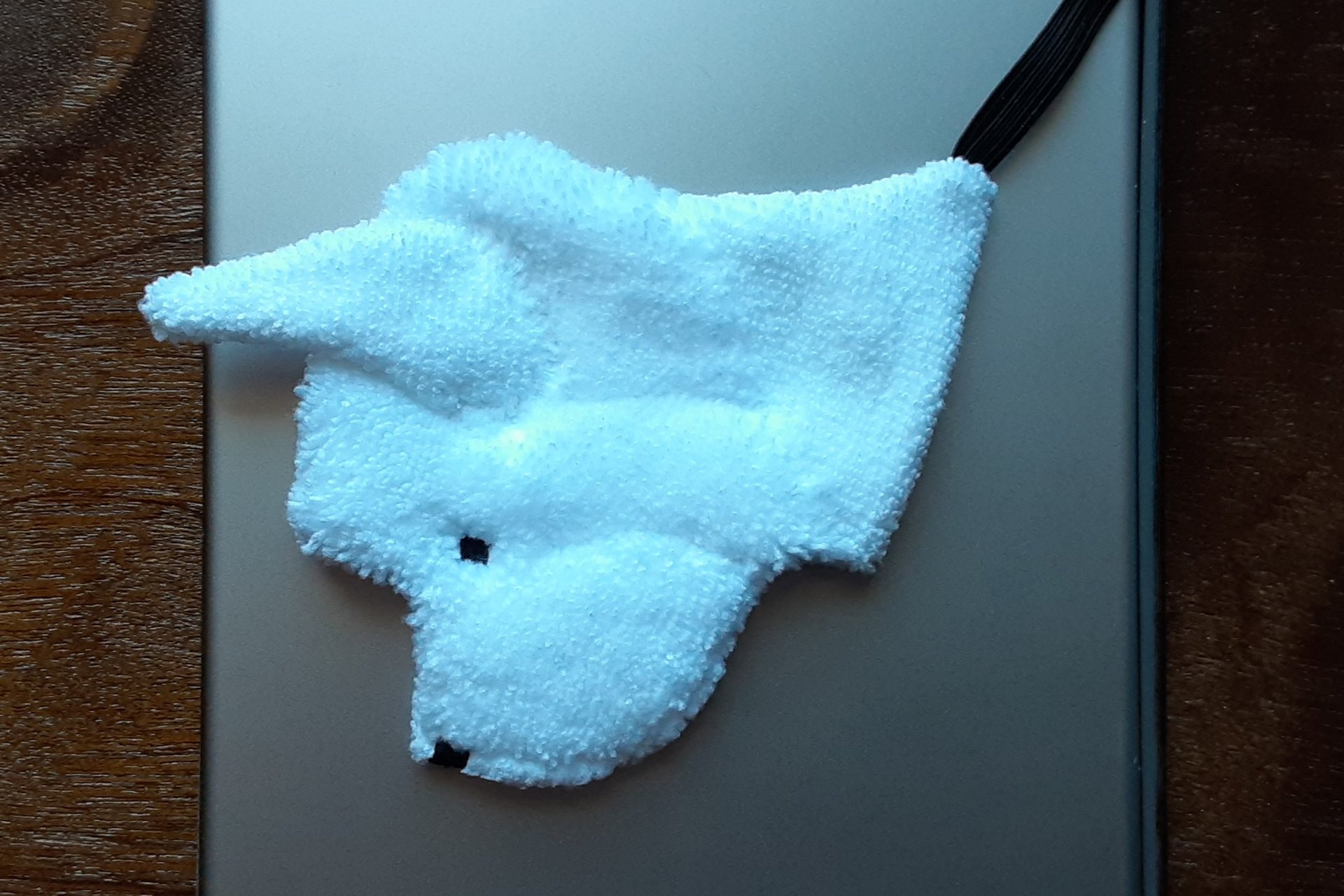 Smudge Dog Westie "Fergie" Microfiber Covert Cleaning Cloth