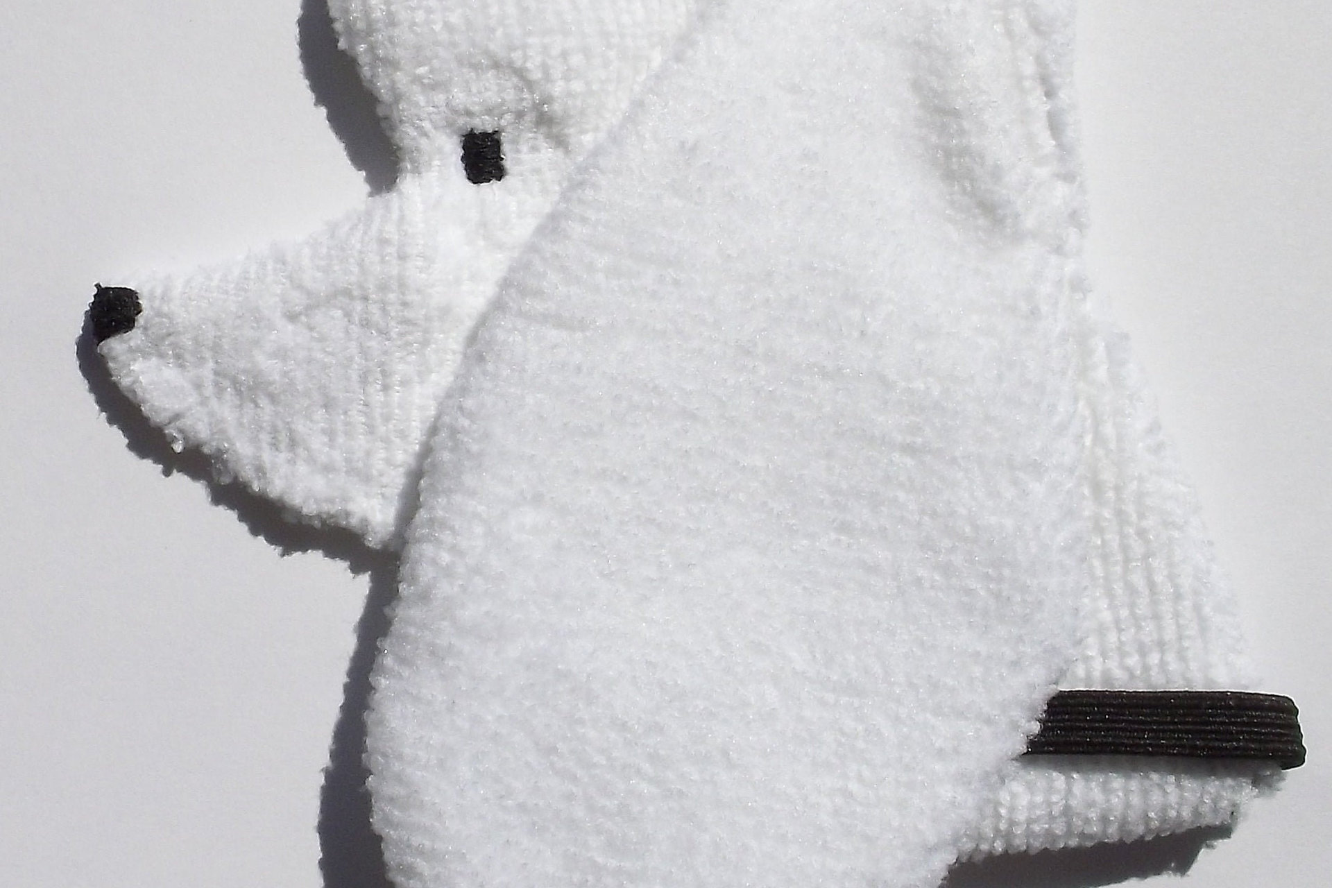 Smudge Dog Poodle "Sugar" Microfiber Covert Cleaning Cloth