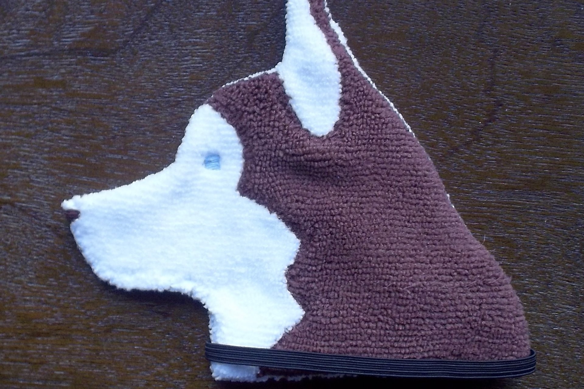Smudge Dog Husky "Sasha"  Microfiber  Covert Cleaning Cloth
