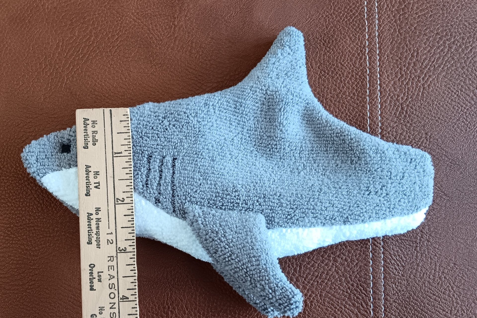 Microfiber Shark Shaped Glasses Case and Cleaner in One