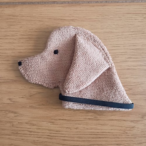 Smudge Dog Retriever "Gibby" Microfiber Cleaning Cloth, Golden/Labrador Retriever